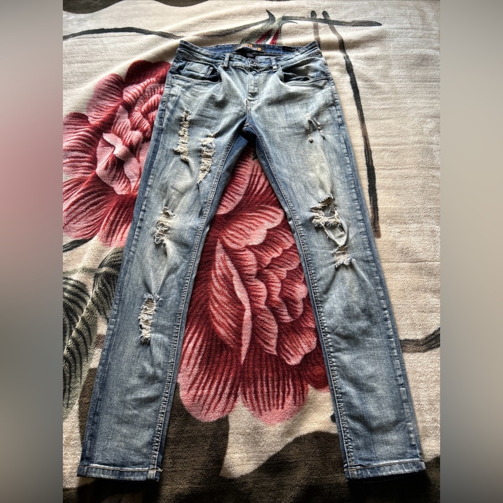 Copper Rivet jeans | Skinny/Slim/Fit | Pre-worn | 32x32